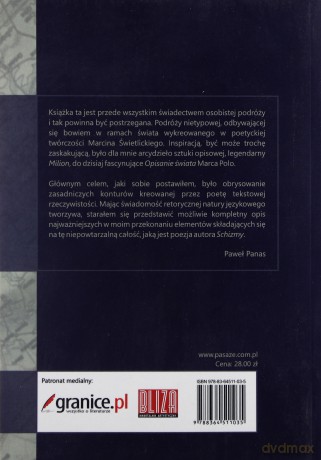 Opisanie świata. Szkice o poezji M. Świetlickiego - Paweł Panas [KSIĄŻKA]