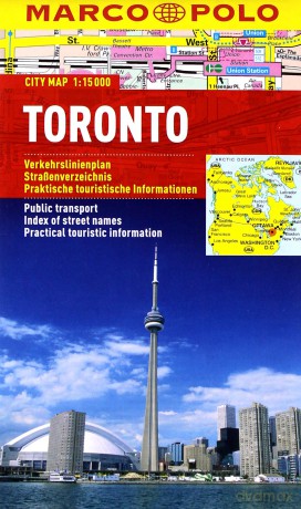Plan Miasta Marco Polo. Toronto