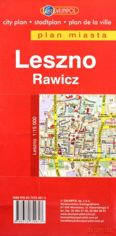 Plan Miasta. Leszno