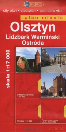 Plan Miasta. Olsztyn
