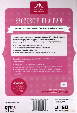 Poradniki na obcasach. Szczęście dla Pań - Halina Pilonis [KSIĄŻKA]
