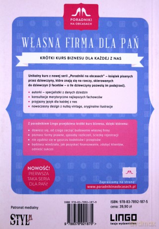 Poradniki na obcasach. Własna firma dla Pań - Anna Kupisz-Cichosz [KSIĄŻKA]