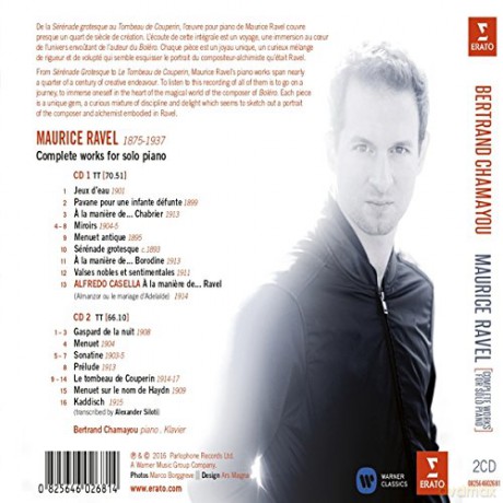 Bertrand Chamayou: Ravel: Piano Works [2CD]