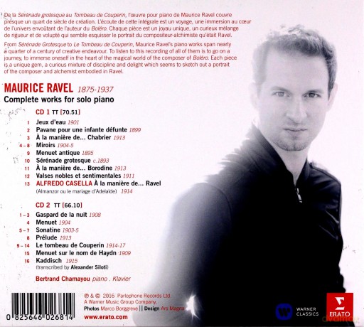Bertrand Chamayou: Ravel: Piano Works [2CD]