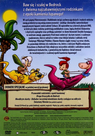 Flintstonowie sezon 5 [5DVD]