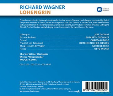 Rudolf Kempe: Wagner: Lohengrin [3CD]