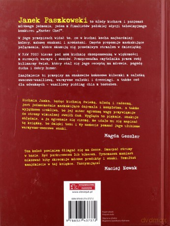 Raw food - Janek Paszkowski [KSIĄŻKA]
