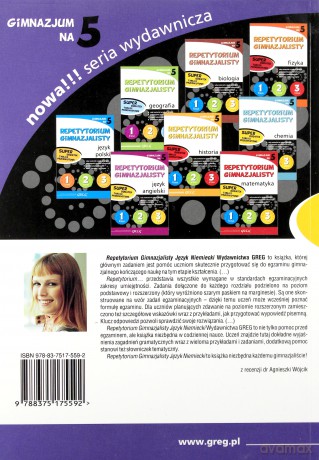 Repetytorium Gimnazjum język niemiecki + tablice - Katarzyna Fulara-Potoczny [KSIĄŻKA]