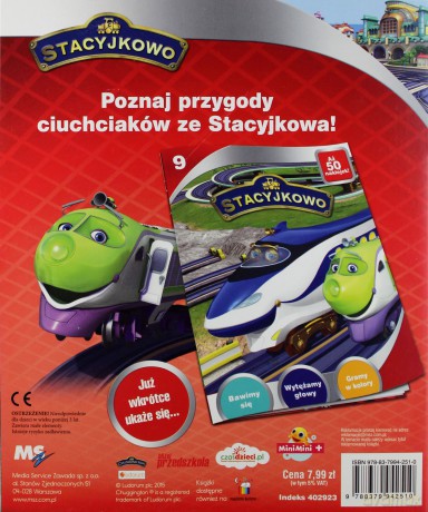 Stacyjkowo nr 8 + 50 naklejek [KSIĄŻKA]