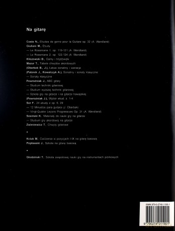 Szkoła gry na gitarze i na gitarze hawajskiej - Jerzy Powroźniak [KSIĄŻKA]
