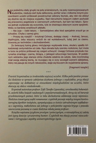 Śmierć dziekana - Zofia Tarajło-Lipowska [KSIĄŻKA]