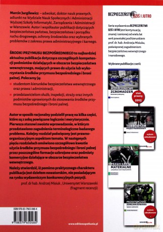 Środki przymusu bezpośredniego i broń palna - Marcin Jurgilewicz [KSIĄŻKA]