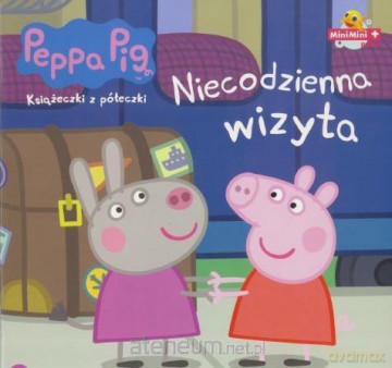 Świnka Peppa. Książeczki z..34 Niecodzienna wizyta [KSIĄŻKA]