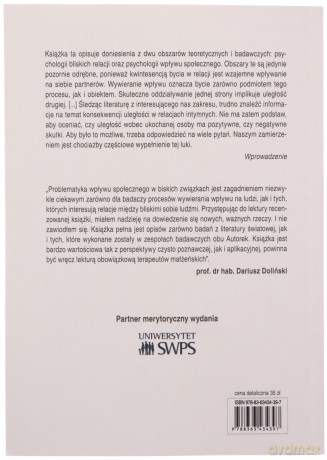 Uległość w bliskich relacjach - Krystyna Doroszewicz, Małgorzata Gamian-Wilk [KSIĄŻKA]