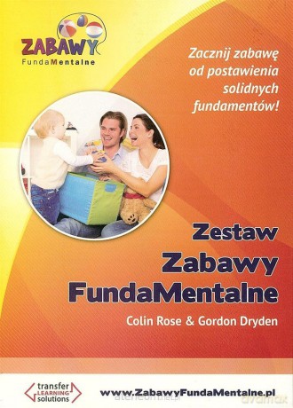 Zabawy fundaMentalne 1-2. Komplet 0-6 lat - Colin Rose, Gordon Dryden [KSIĄŻKA]+[CD]