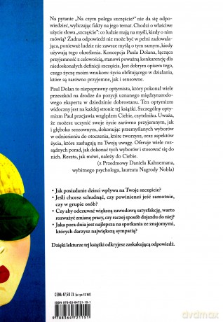 Zaprojektuj swoje szczęście - Paul Dolan [KSIĄŻKA]