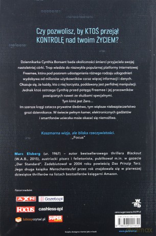 Zero - Marc Elsberg [KSIĄŻKA]