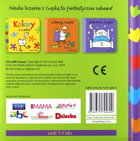 123 z gąską - Laura Wall (twarda) [KSIĄŻKA]