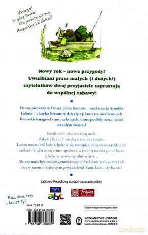 Żabek i ropuch przez cały rok - Arnold Lobel (twarda) [KSIĄŻKA]