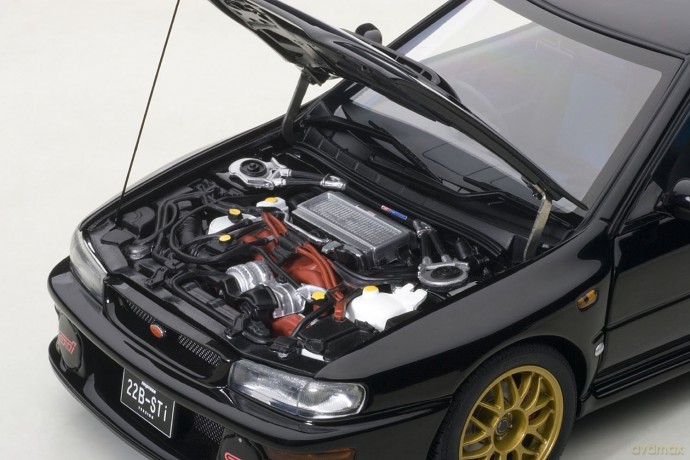 AUTOART Subaru Impreza 22B 1998 Upgraded