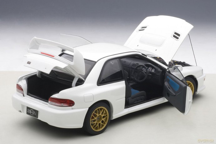 AUTOART Subaru Impreza 22B 1998 Upgraded