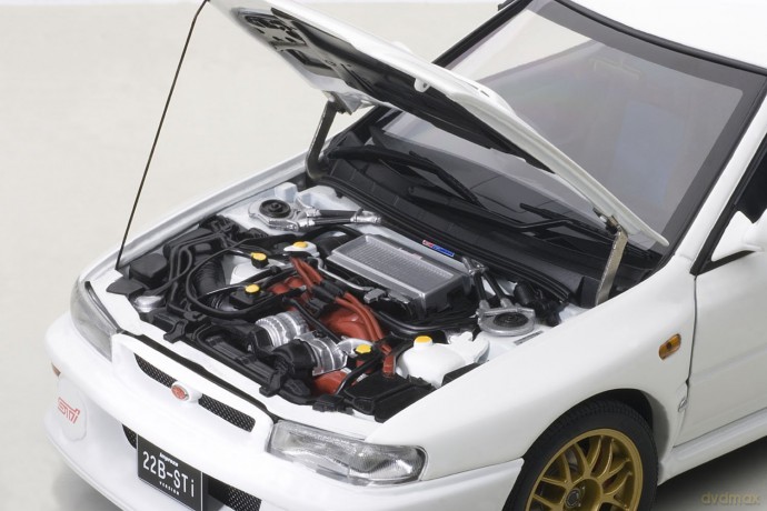 AUTOART Subaru Impreza 22B 1998 Upgraded