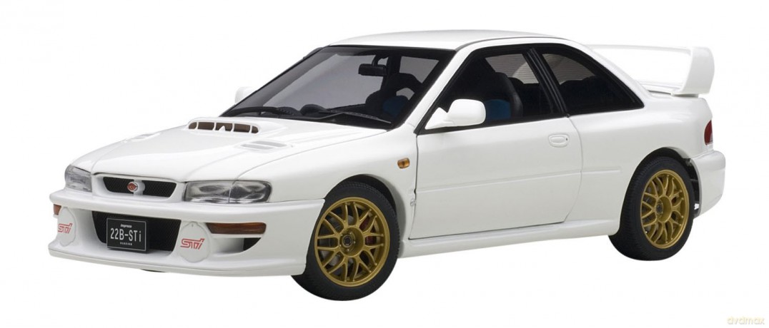 AUTOART Subaru Impreza 22B 1998 Upgraded