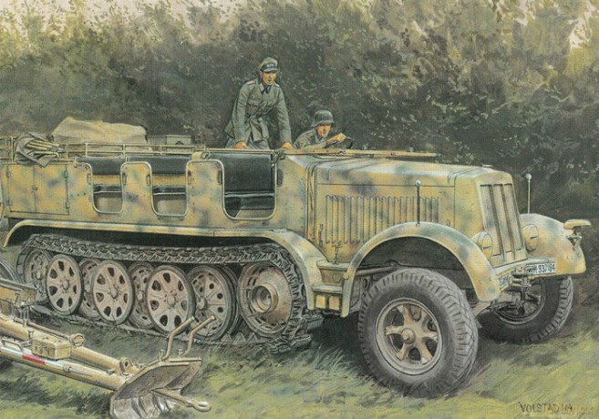 DRAGON Sd.Kfz.7 8(t) Typ HL m 11 1943