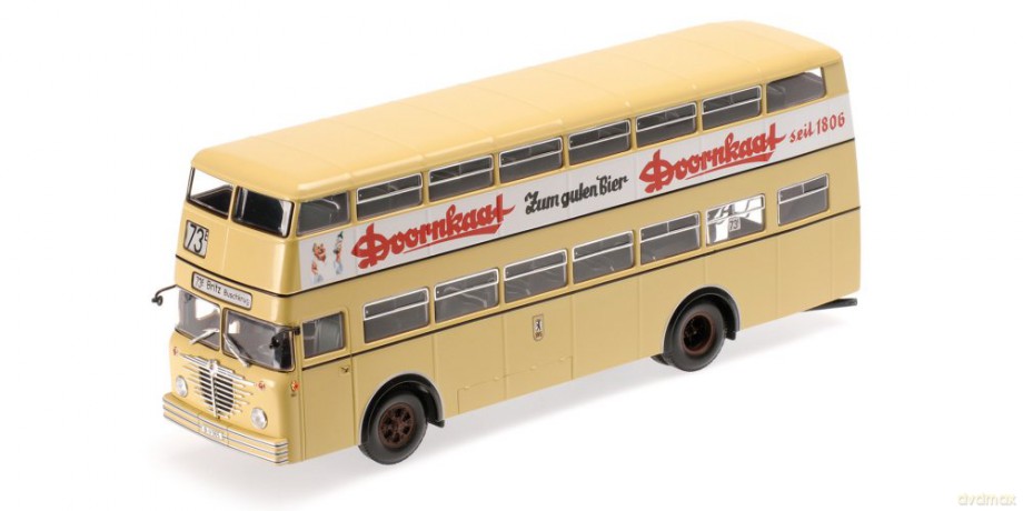 MINICHAMPS Buessing D2U Doppeldecker