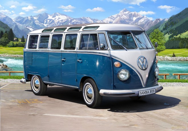 REVELL VW Typ 2 T1 Samba Bus