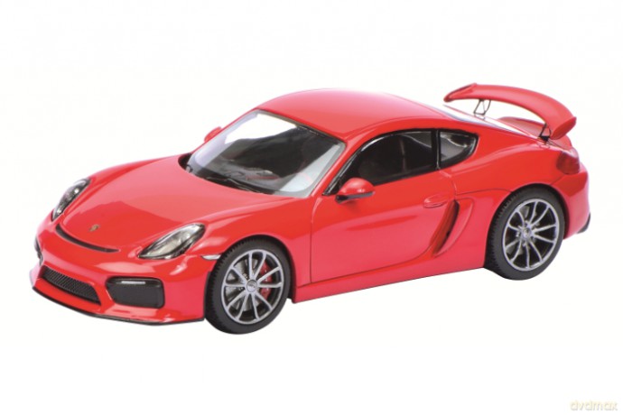 SCHUCO Porsche Cayman GT4 (guards red)