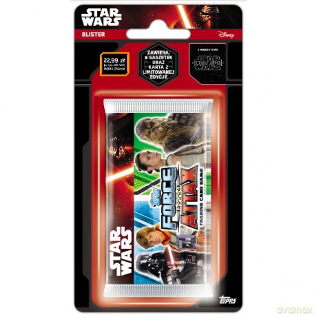 TOPPS Gwiezdne Wojny blister z saszetkami (Star Wars) [KARTY]