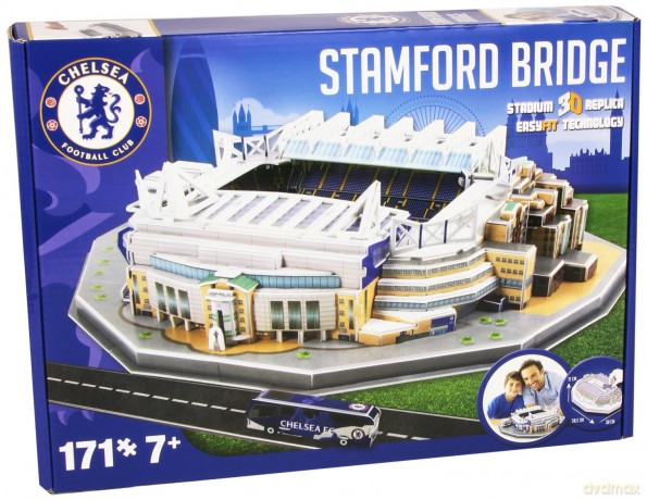 NANOSTAD Model stadionu Chelsea [PUZZLE]