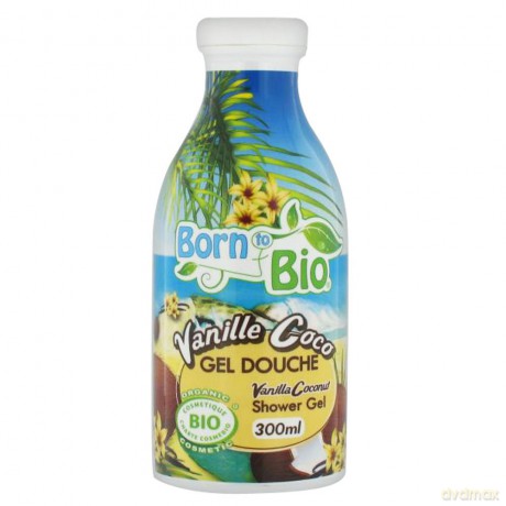 Born to Bio Żel pod prysznic wanilia i kokos 300 ml