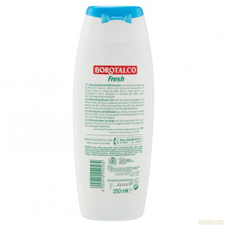 Borotalco Żel pod prysznic Fresh 250 ml