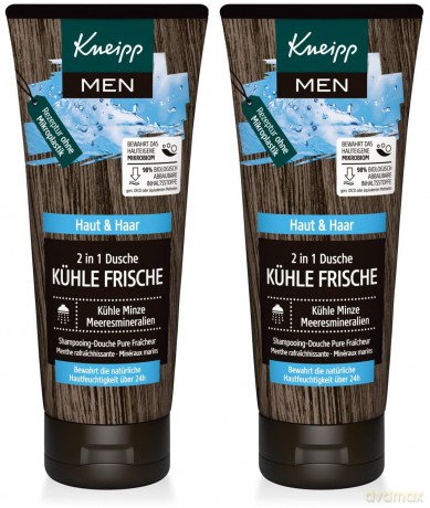 Kneipp Żel pod prysznic 2 w 1 Lodowa świeżość 200 ml