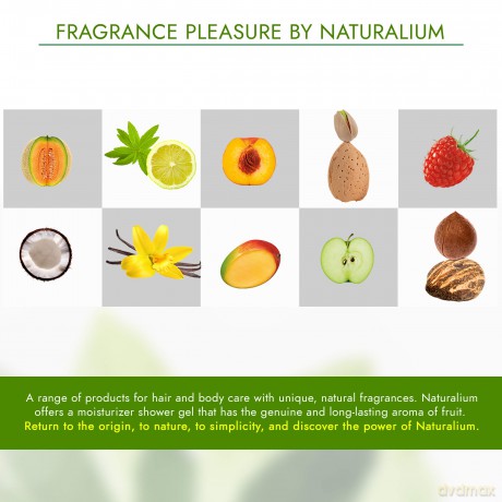 Naturalium Żel pod prysznic Malina 500 ml