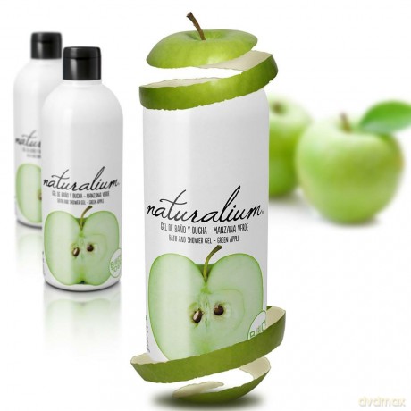 Naturalium Żel pod prysznic zielone jabłko 500 ml