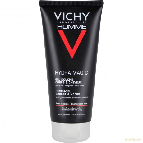 Vichy Nawilżający Żel pod prysznic Homme Hydra Mag C 200 ml