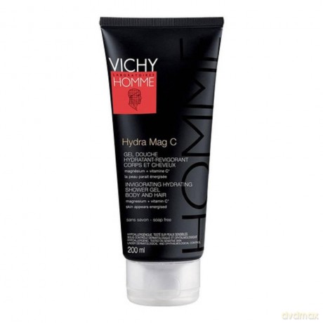 Vichy Nawilżający Żel pod prysznic Homme Hydra Mag C 200 ml