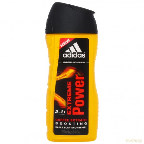 Adidas Żel pod prysznic i szampon dla mężczyzny 2 w 1 Extreme Power