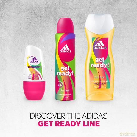 Adidas Żel pod prysznic Get Ready! (Shower gel) 250 ml