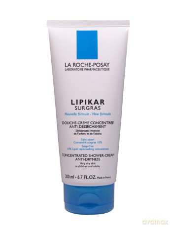 La Roche-Posay Żel pod prysznic dla skóry suchej Lipikar Surgras 200 ml