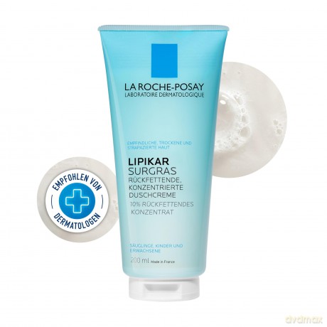 La Roche-Posay Żel pod prysznic dla skóry suchej Lipikar Surgras 200 ml