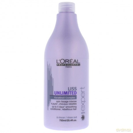Loreal Liss Unlimited Wygładzająca odżywka do włosów 750 ml