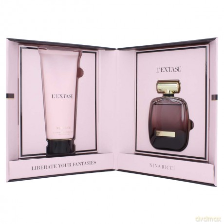 Nina Ricci L Extase Zestaw woda perfumowana dla kobiety 80 ml spray + balsam 200 ml