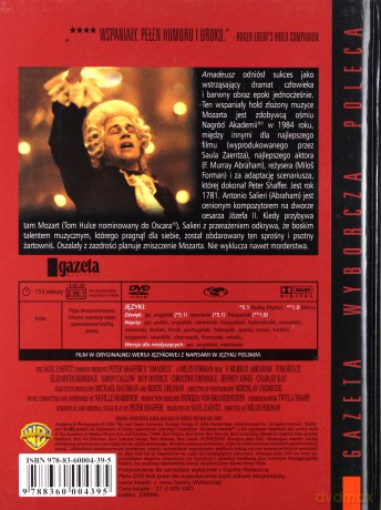 Amadeusz (Kolekcja Gazety Wyborczej 2) [DVD]