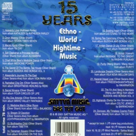 Various Artists: 15 Years [CD]