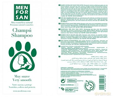 Menforsan Szampon Shampoo Very Smooth 300 ml