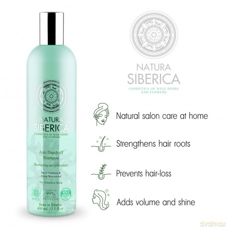 Natura Siberica Szampon dla skóry wrażliwej - przeciwłupieżowy Anti Dandruff Shampoo